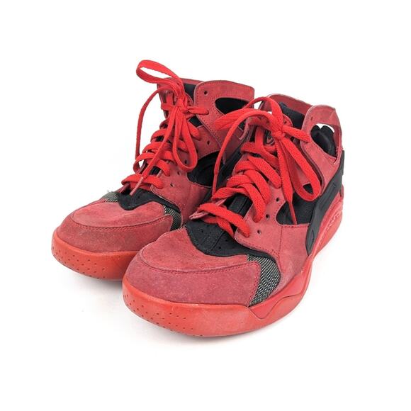 Nike Men\'s University Red & Black Air Flight Huarache Athletic Sneaker Size 9 main image 5
